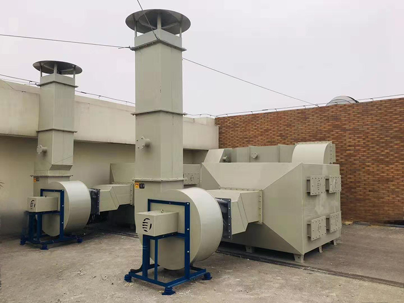 风机和活性炭箱案例