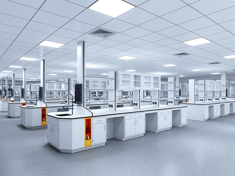 整体全钢多功能实验室台柜